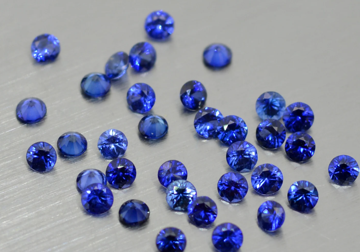 Blue Sapphire Round 2.0mm Gemstone